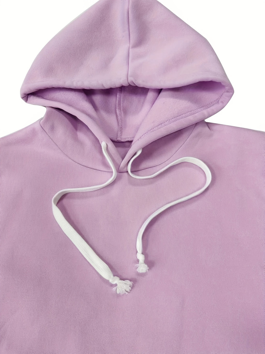 Plus Size Solid Hooded Dress - Soft, Cozy, Long Sleeve with Drawstring Kangaroo Pocket - Casual Maxi Dress for Fall & Winter, Women's Comfortable Plus Size Clothing for Everyday Wear