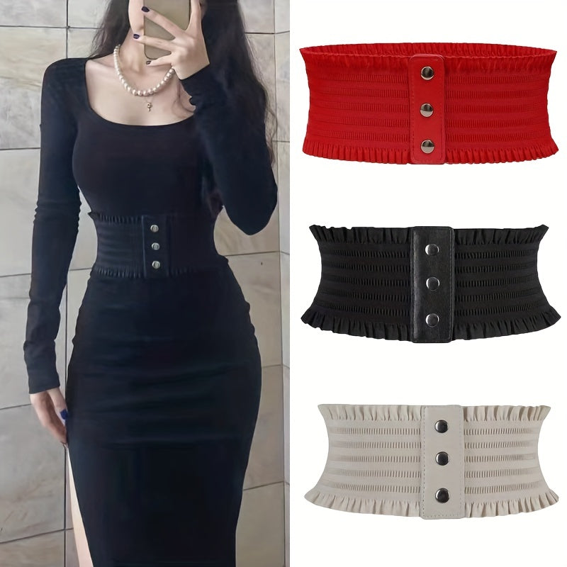 3pcs/set Elegatable, Stretchy, Belt