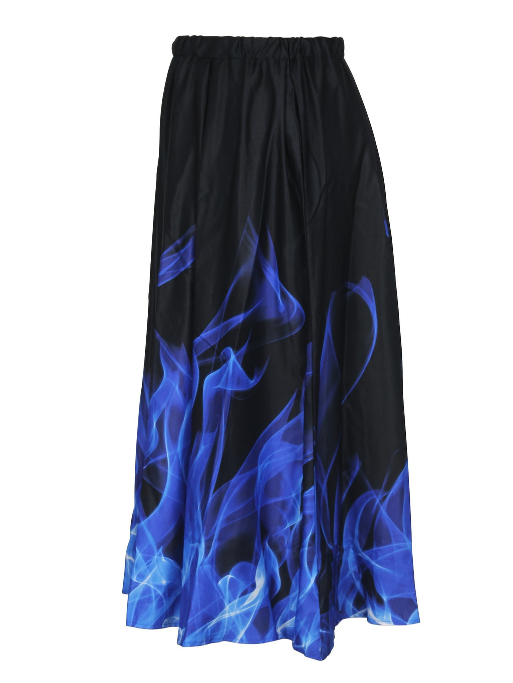 Plus Size Graphic Print Skirt, Casual Skirt For Spring & Summer, Women's Plus Size Clothing