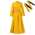 D491 African New Chic Women's New Half High Collar 3/4 Sleeves Large Hem Maxi Dress Solid Elegant Party Office Casual Dress
