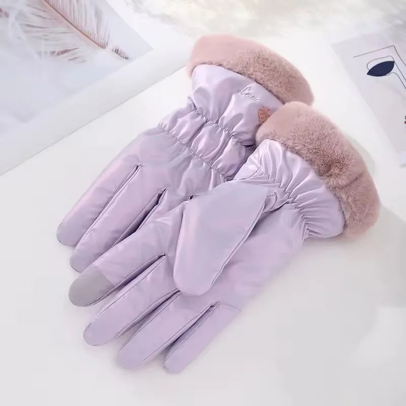 New Design Comfortable Ladies Warm Touchscreen Thermal Fashion Winter Women Gloves