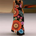 Summer Beach Women Dress 2022 Elegant Robe Party Sleeveless Vestidos Women Casual Sundress Vintage Dresses
