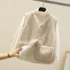 Wool Button Sleeveless Warm Vest