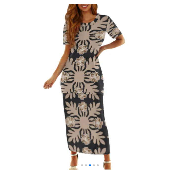 Green Hawaiian 2pc Set