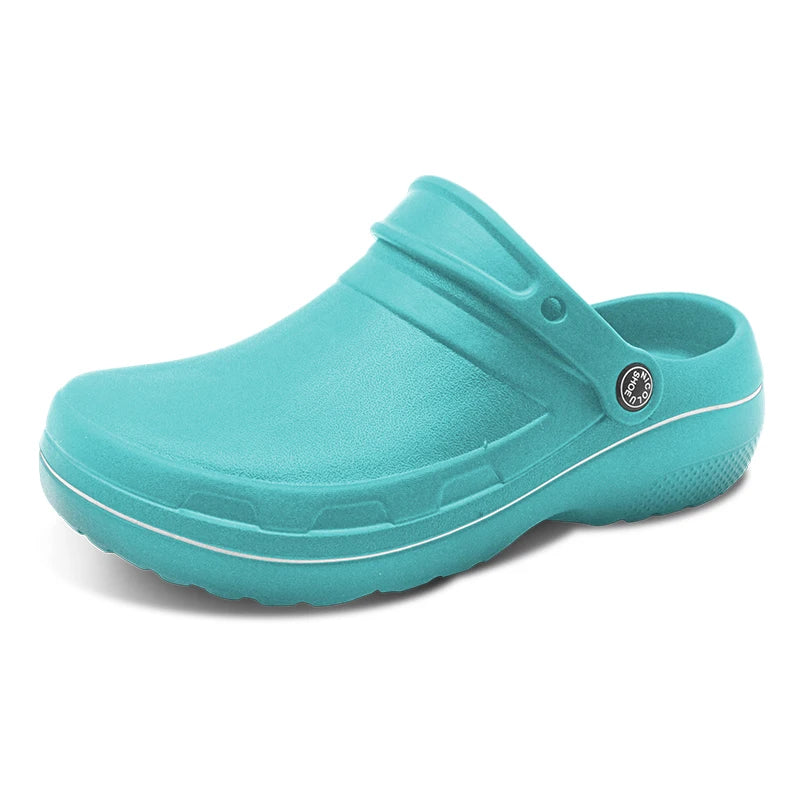 Greatshoes Adults Clogs Shoes Nurse Medical,Hospital Clog Women Shoe,Solid White Clog Shoes