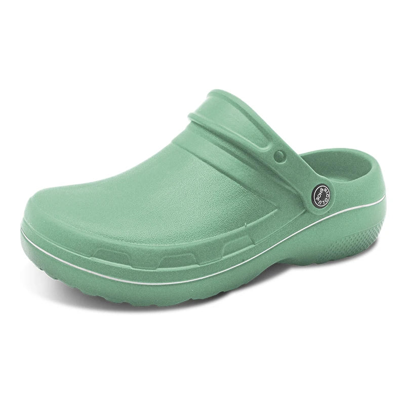 Greatshoes Adults Clogs Shoes Nurse Medical,Hospital Clog Women Shoe,Solid White Clog Shoes