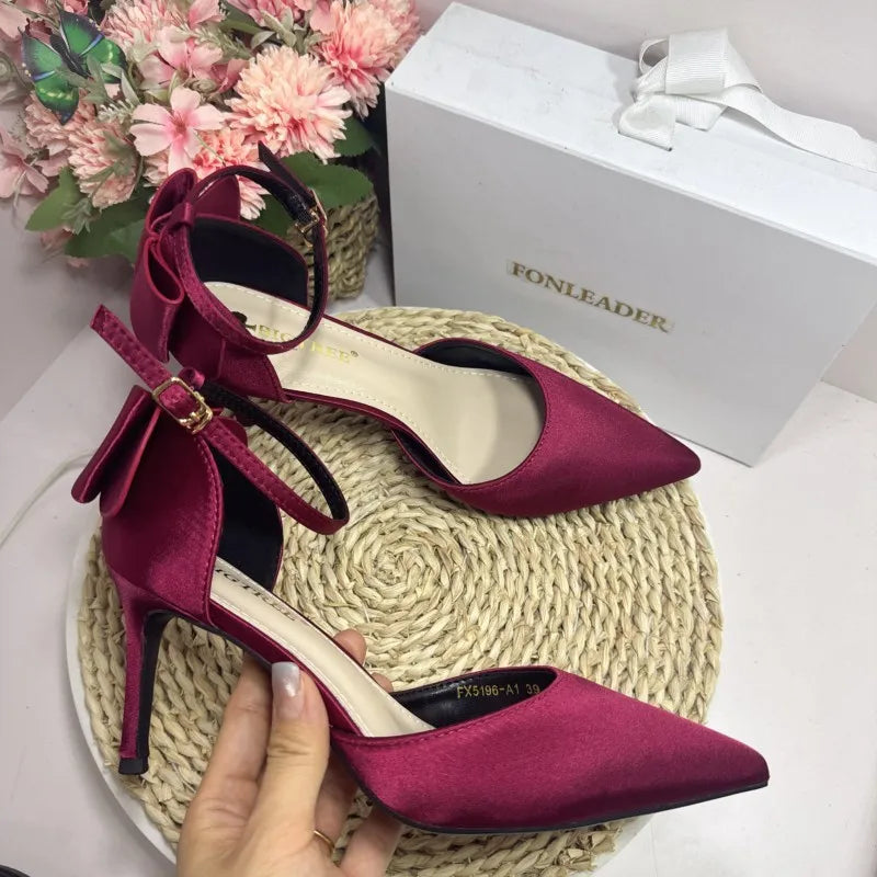 Ankle Buckle Stiletto Heel Sandals