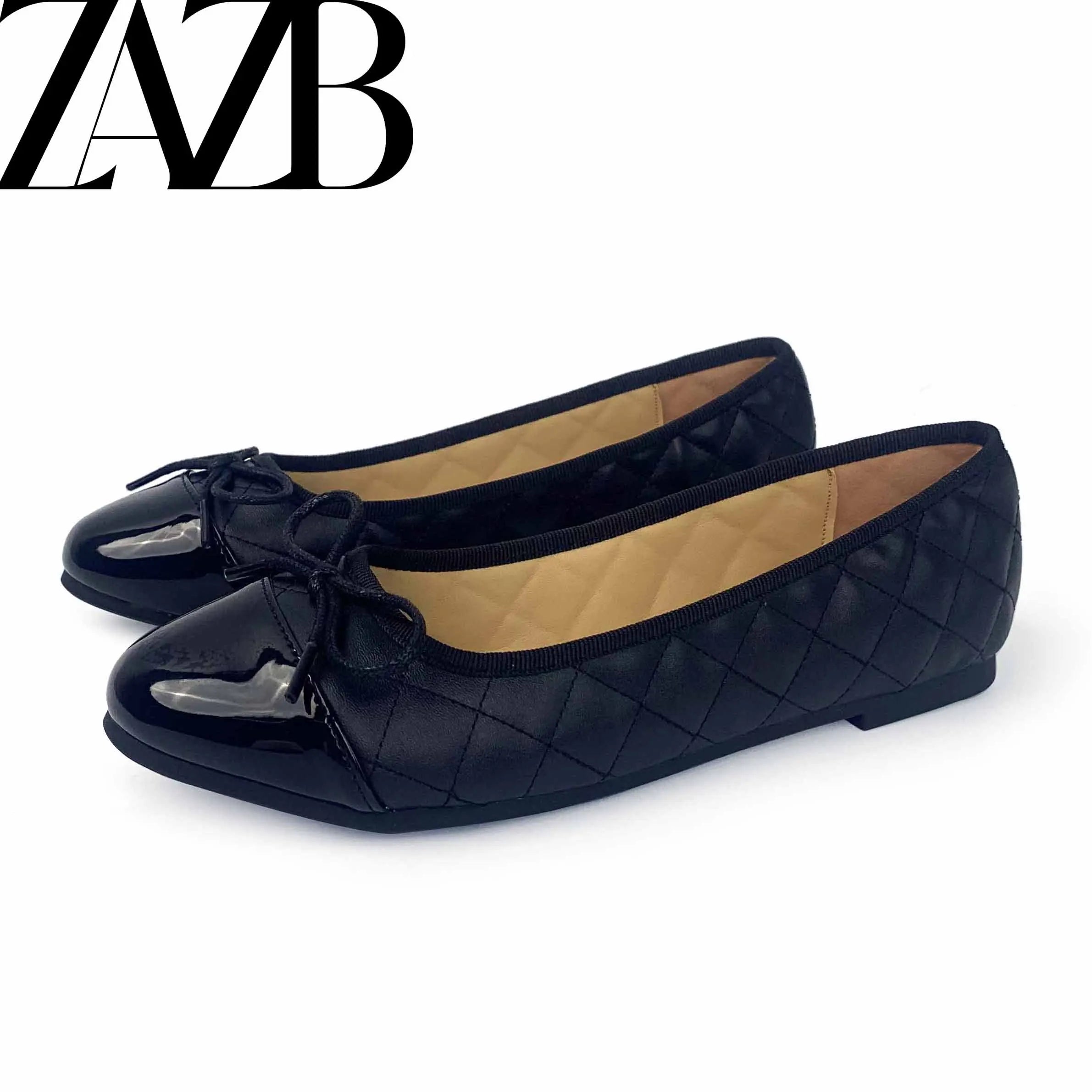 Retro Metal Button Flat Loafers