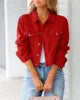 Hot Selling Short Slim Fit Womens Denim Casual Jacket Coat