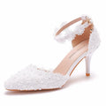 Elegant High Heel Wedding Sandals