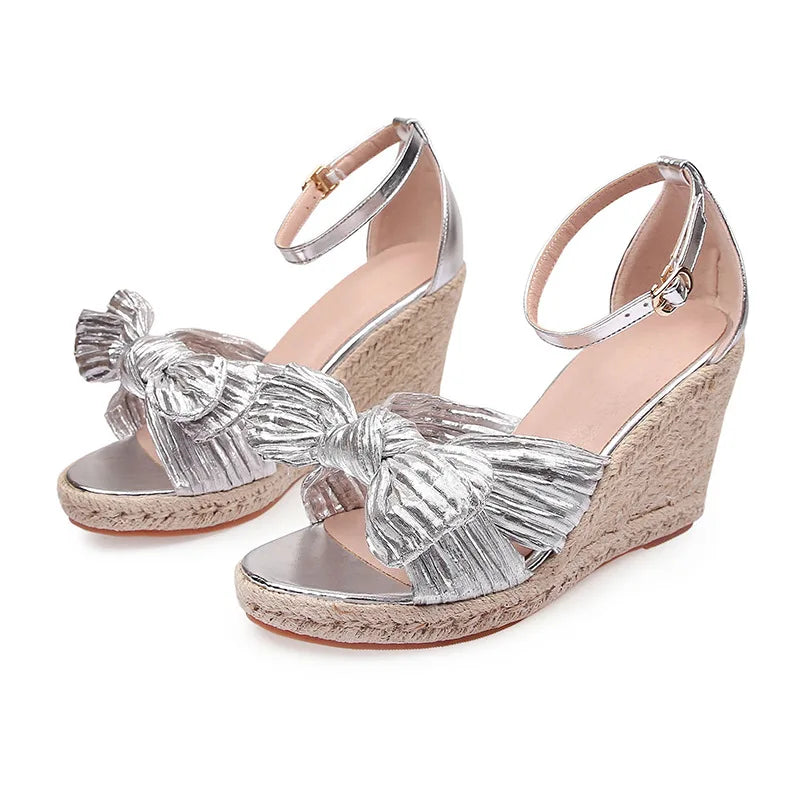 Platform Wedge Height-Boosting Sandals
