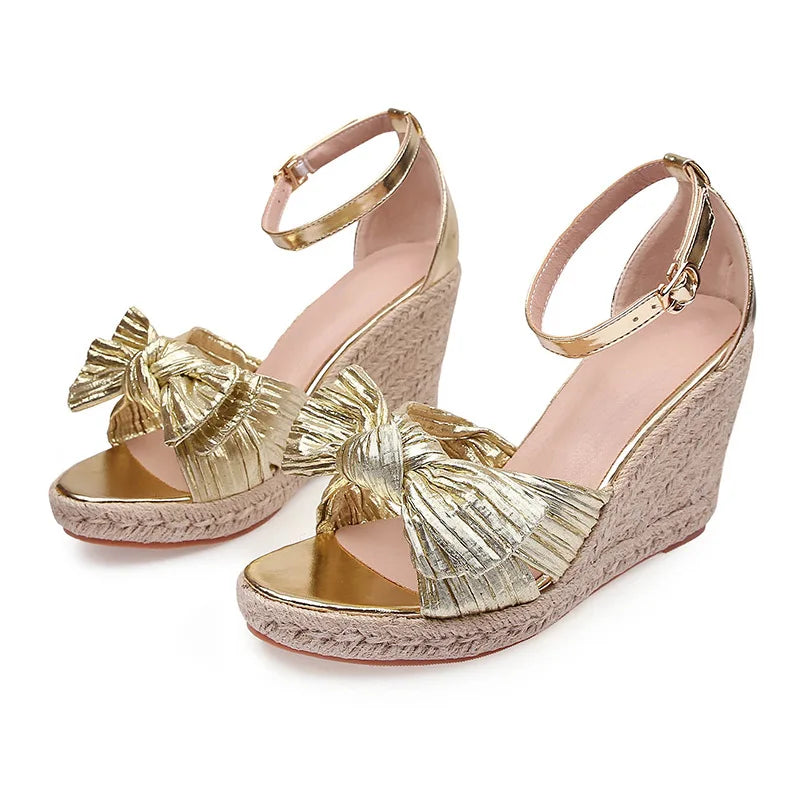 Platform Wedge Height-Boosting Sandals
