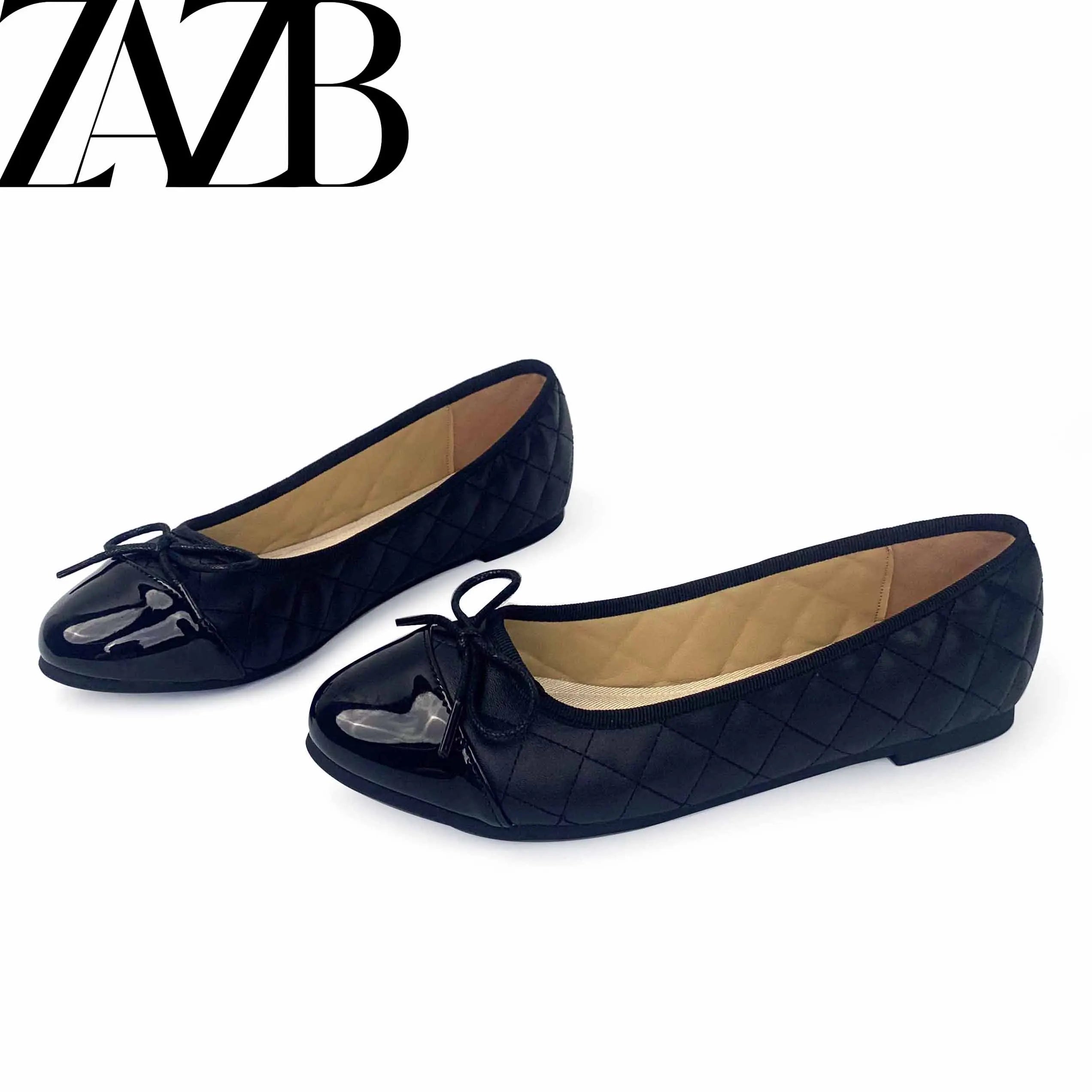 Retro Metal Button Flat Loafers