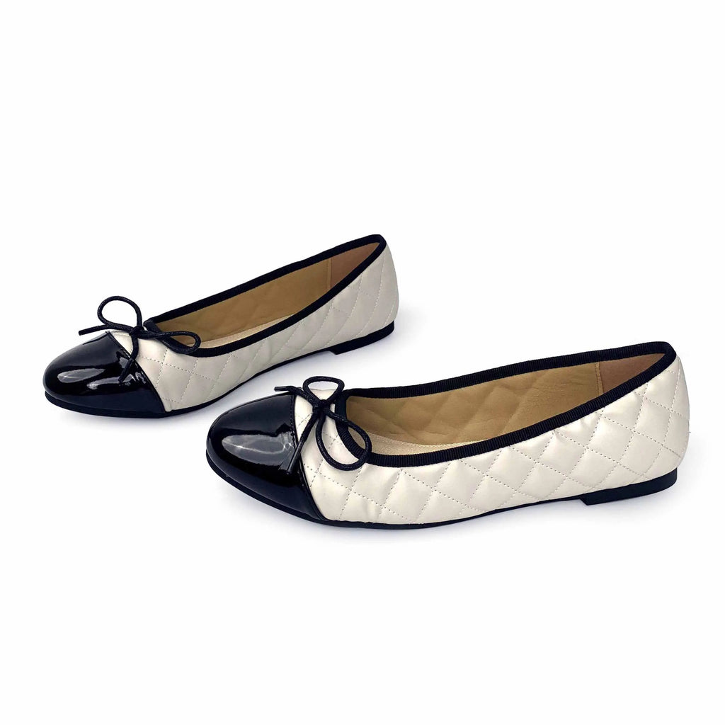 Retro Metal Button Flat Loafers