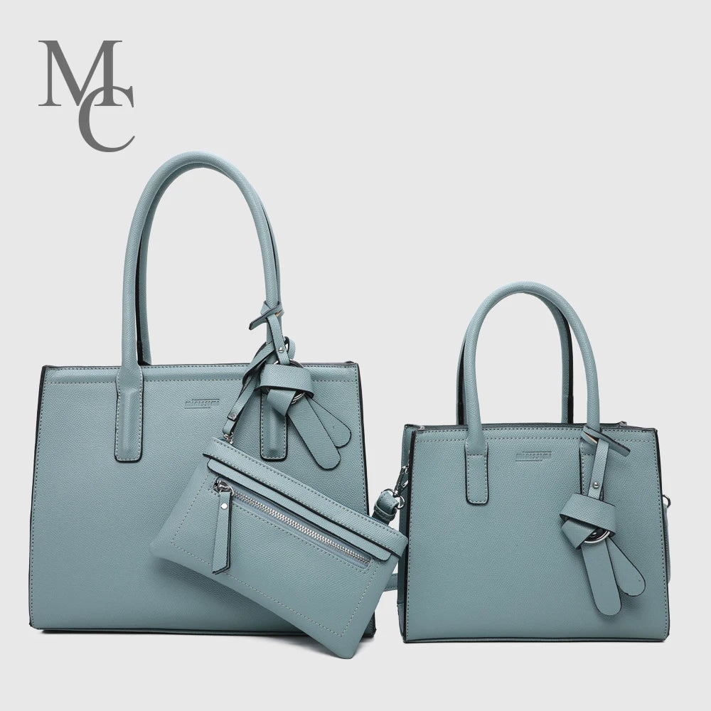 Hot Sales Bolsos De Mujer Women Purses and Handbags Ladies Hand Bag Sets With 3PCS