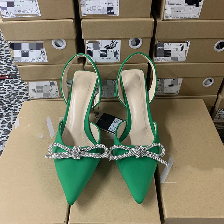 Y New Fashion Big Size Women Ladies Shoes Pointed Toe Ankle Strap PU Party Wedding High Heels Shoes Heeled Sandals