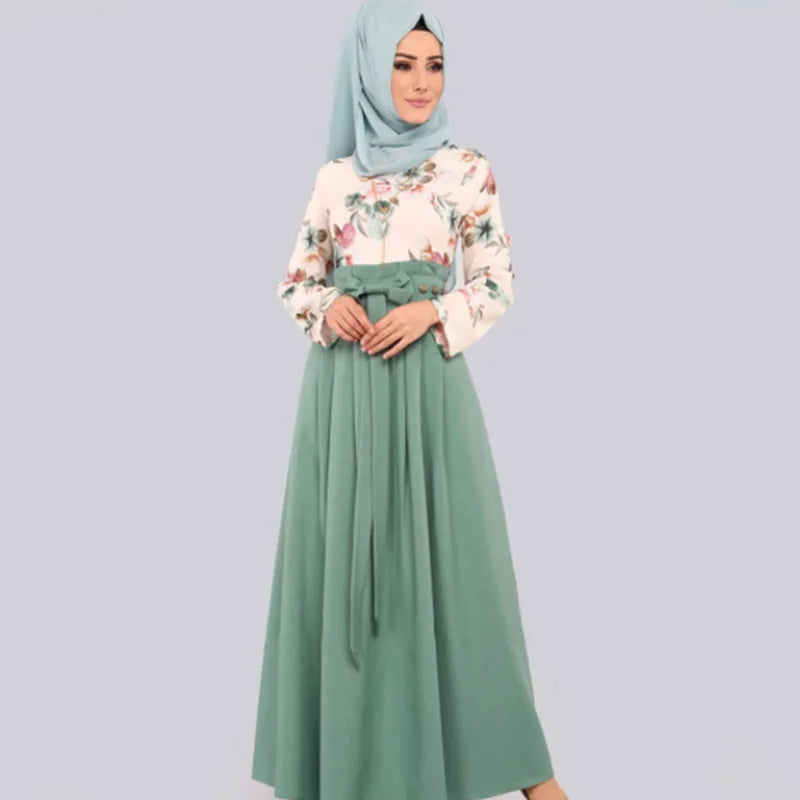 Wholesale Ramadan Eid Abaya Turkey Arabic Islamic Long Dress Kaftan Robe Muslim Dubai Morocco Maxi Dress Islamic Muslim Clothing