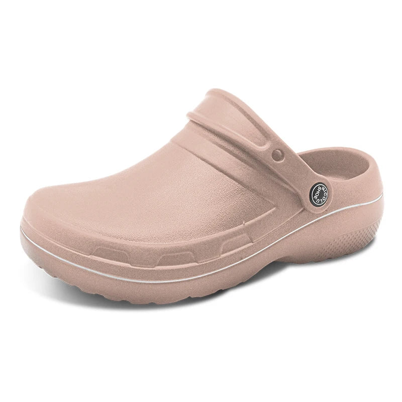 Greatshoes Adults Clogs Shoes Nurse Medical,Hospital Clog Women Shoe,Solid White Clog Shoes