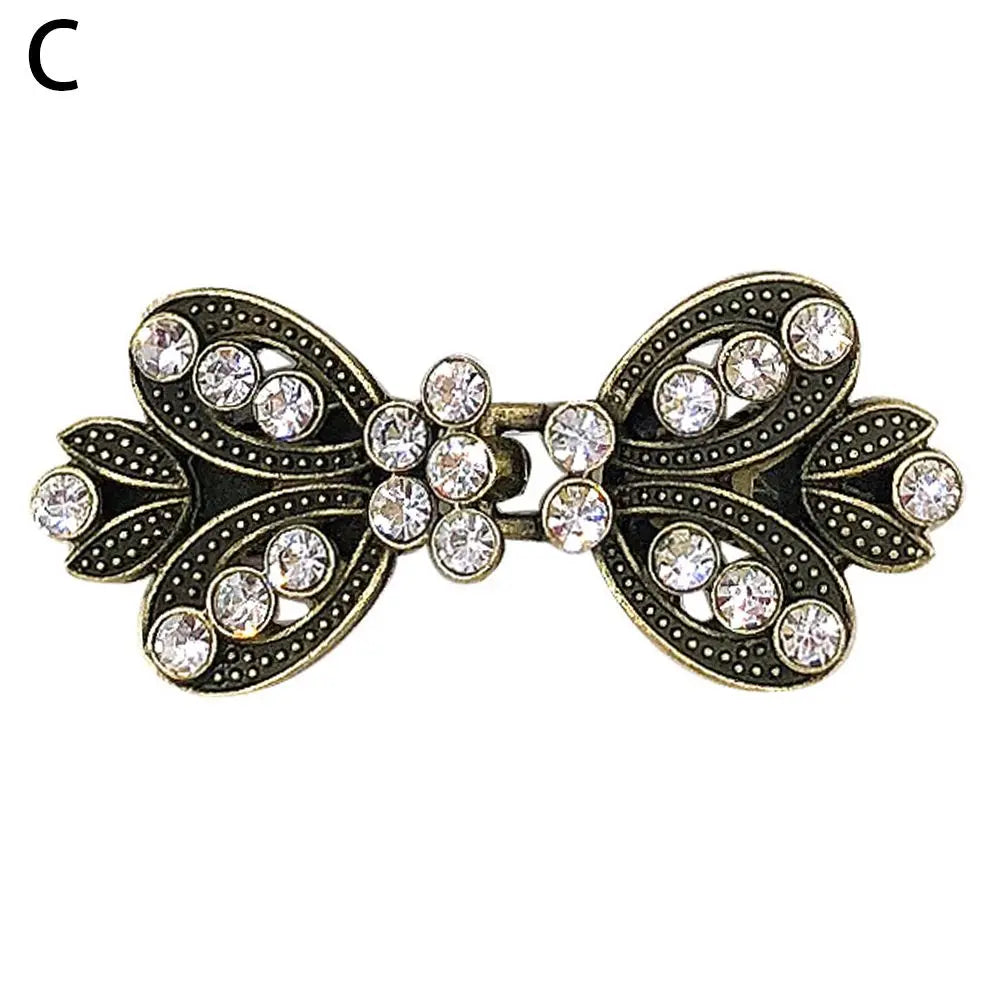 Vintage Swirl Cinch Clip