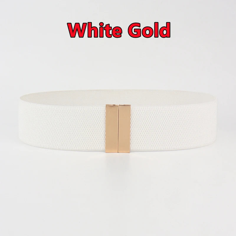 Fashion Women Elastic Band Wide Belts