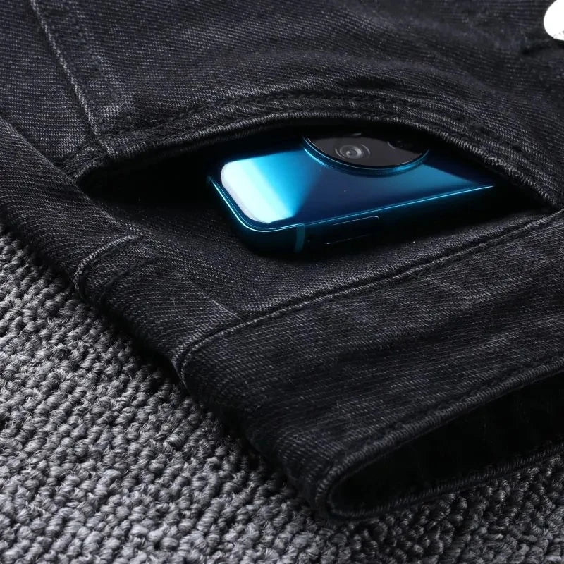 Denim Skirt Women's 2025 Spring/Summer New Slim High Waist Split One Step A-line Wrap Hip Skirts Female Casual Clothing