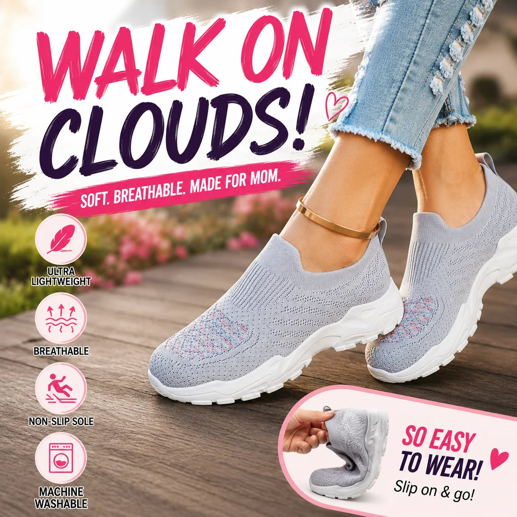 Women's sports shoes, comfortable and lightweight designed for daily casual wear fabric suitable for spring leisure
