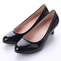 Elegant Pointed Toe Women Medium Heel Pumps Slip On Dress Shoes For Wedding Office Party Daily Wear Stiletto Heel Footwear