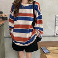Pullovers Women Sweatshirt Female Streetwear Wear-resistant Loose Plus Size Retro Simple Couples Matching Daily