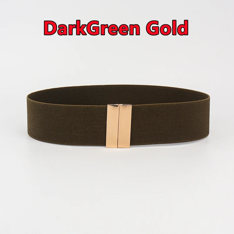 Fashion Women Elastic Band Wide Belts