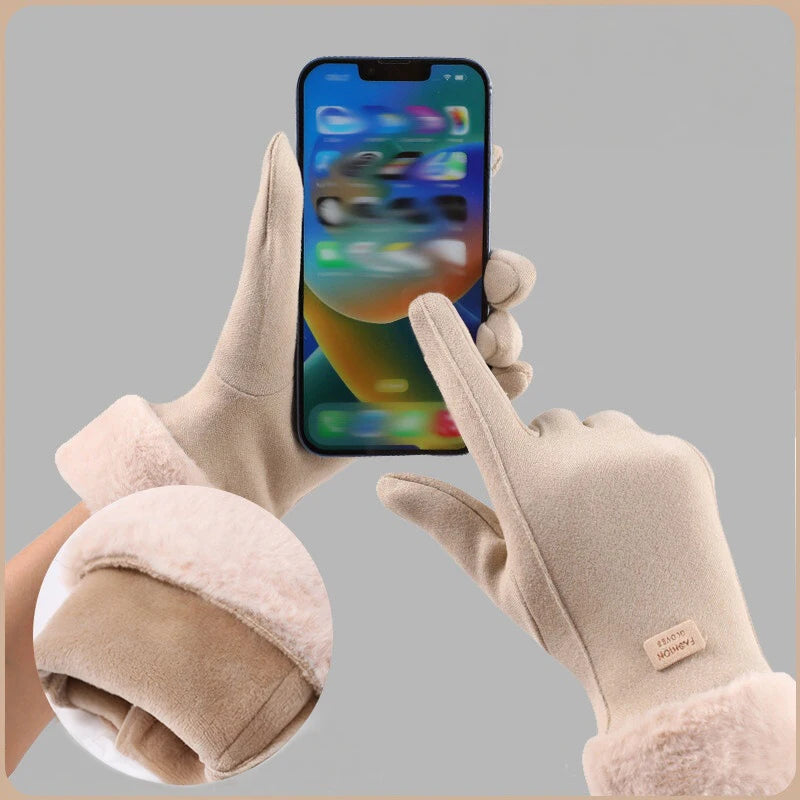 Women's Gloves Warm Windproof Winter Gloves For Women Cold Resistant Touch Screen Gloves Finger gloves Halloween Accessories