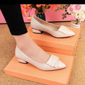 Women Cute Sweet Light Weight Brown Slip on Square Heel Shoes Lady Casual Comfort Spring Elegant Beautiful High Pumps E1237