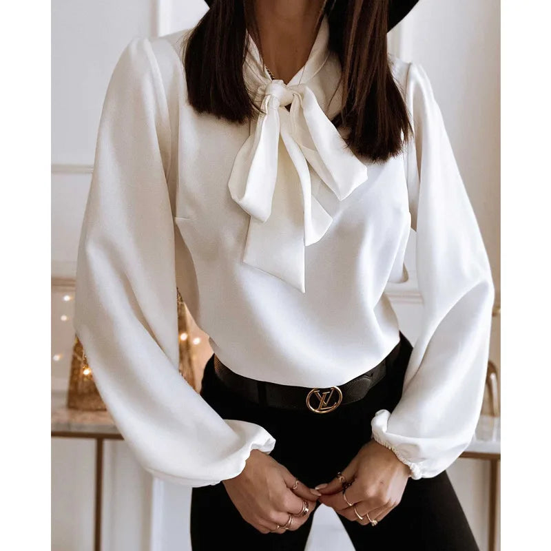 2025 Women Elegant Top, Loose Fitting Women Shirt, Spring Women Shirt 2024 Youth Women Fashion Trend, Red Long Sleeved Women Top