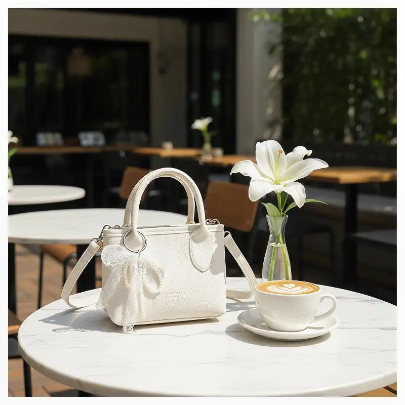 Solid Color Square Shoulder Bags for Women Minimalist Design for All Seasons