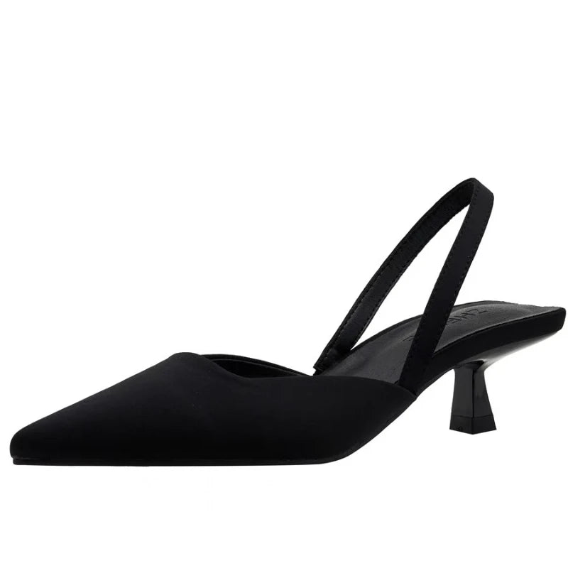 Summer 2026 New Women's Shoes - Stylish Pointed Toe Stiletto Heel Women's Shoes with a Single Strap and Elegant Sandals