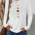 100 cotton Autumn Winter Women black white Street Comfortab tshirt long sleeve  Print T Shirt  Streewear Clothes Causal Female