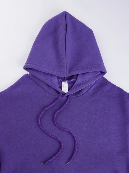 Cute Hair Cow Cartoon Printing Hoodies Womens Fleece Autumn Streetwear Comfortable Casual Hoodie Y2K Pocket All-Match Hoody