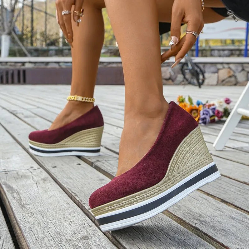 Women Shoes Loafers Wedges Platform High Heels Sandals Summer 2025 New Trend Designer Casual Shoes Pumps Sandalias Mujer