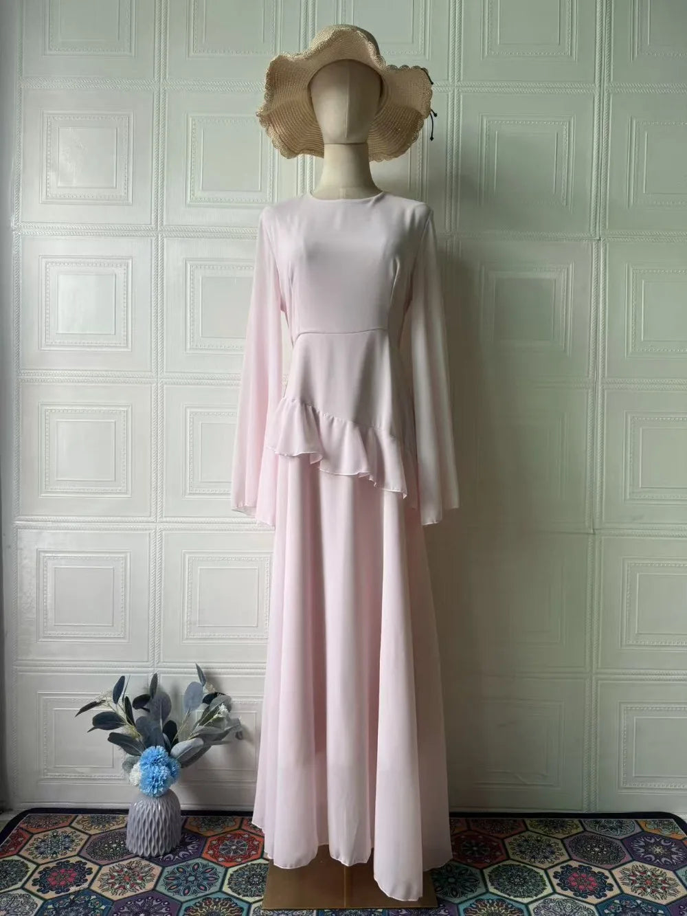 Slim Fit Full Sleeve Maxi Dress