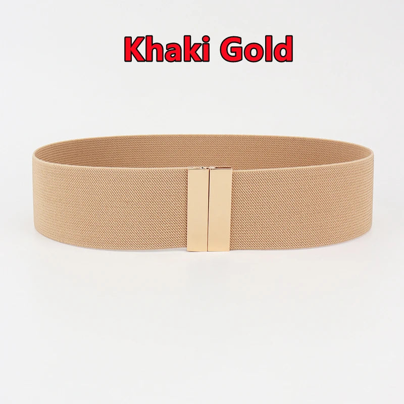 Fashion Women Elastic Band Wide Belts