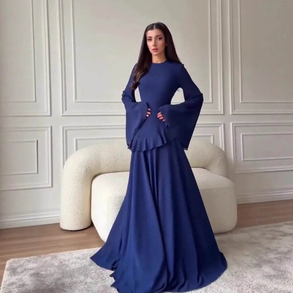 Slim Fit Full Sleeve Maxi Dress