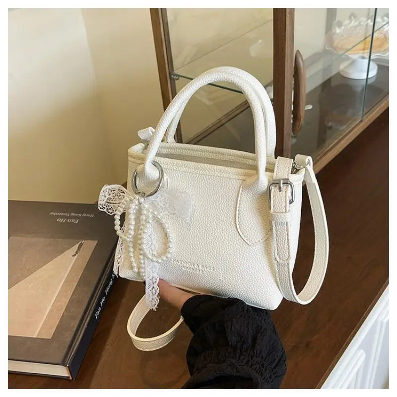 Solid Color Square Shoulder Bags for Women Minimalist Design for All Seasons
