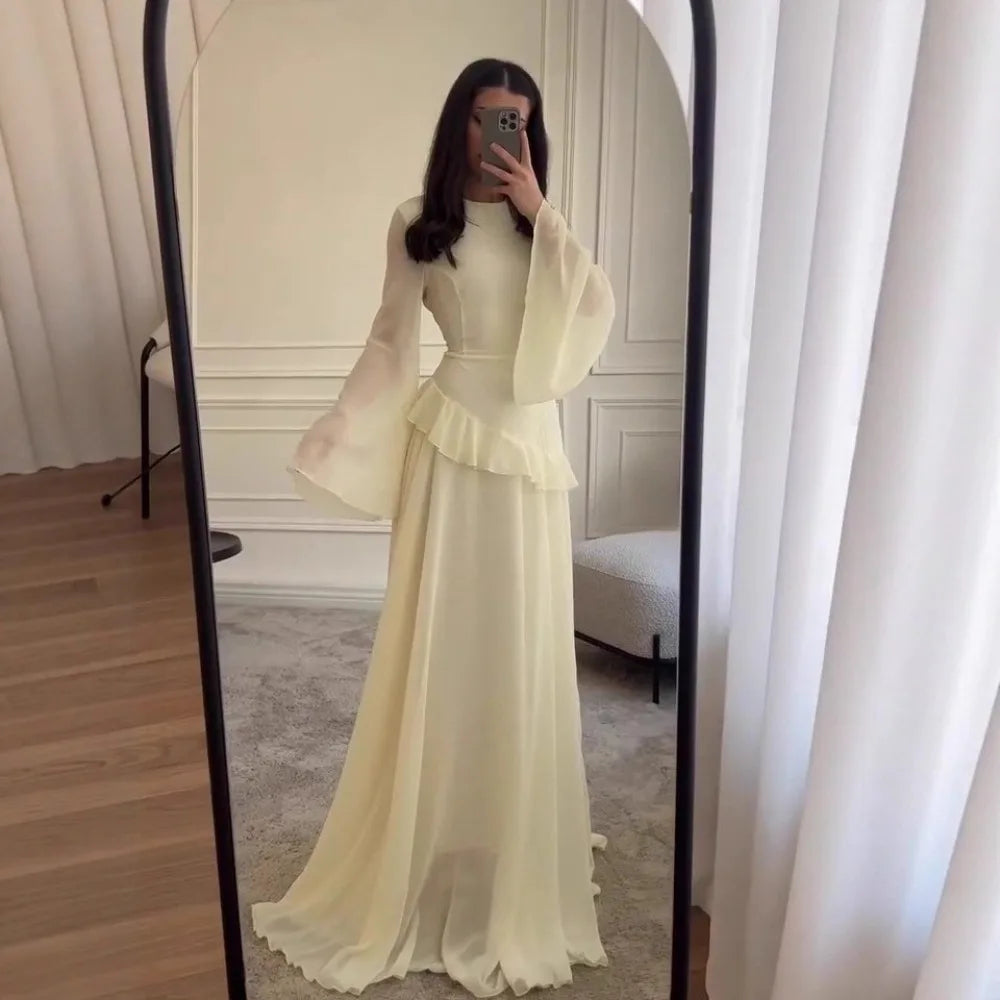 Slim Fit Full Sleeve Maxi Dress