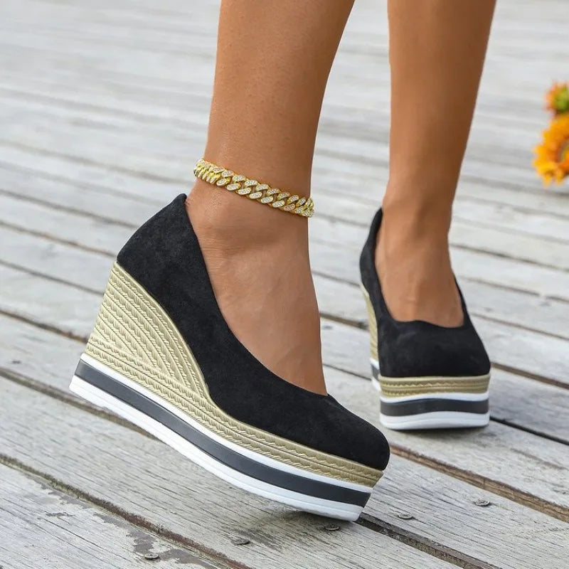 Women Shoes Loafers Wedges Platform High Heels Sandals Summer 2025 New Trend Designer Casual Shoes Pumps Sandalias Mujer