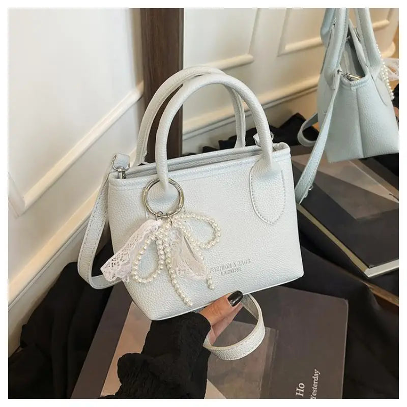 Solid Color Square Shoulder Bags for Women Minimalist Design for All Seasons