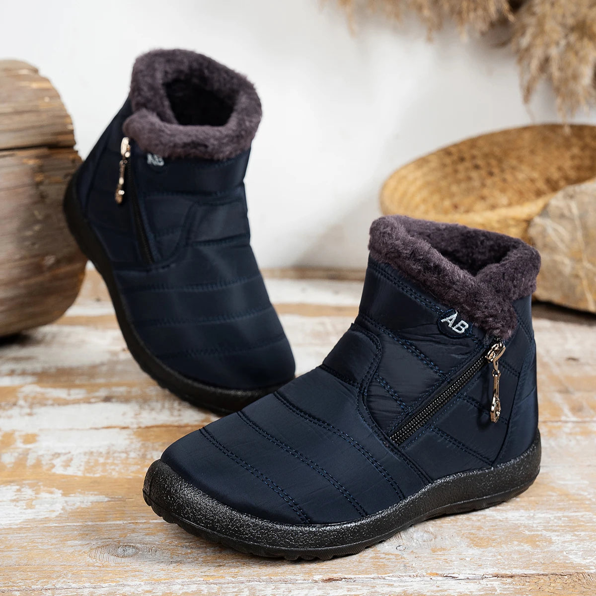 women shoes High-top cotton boots for women are warm and anti-slip loafers  safety shoes  cheap shoes clearance free shipping