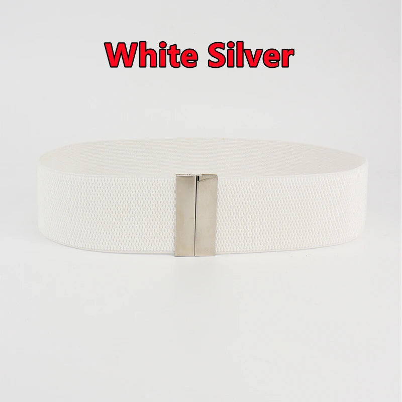 Fashion Women Elastic Band Wide Belts