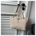 New PU Leather Shoulder Bags Large Capacity Printing Handbags Tote Bag Women Shoulder Bags Tote Bag