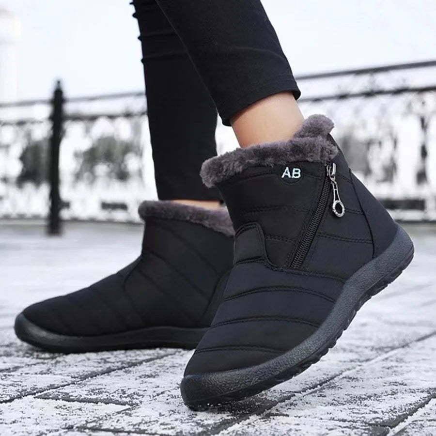 women shoes High-top cotton boots for women are warm and anti-slip loafers  safety shoes  cheap shoes clearance free shipping