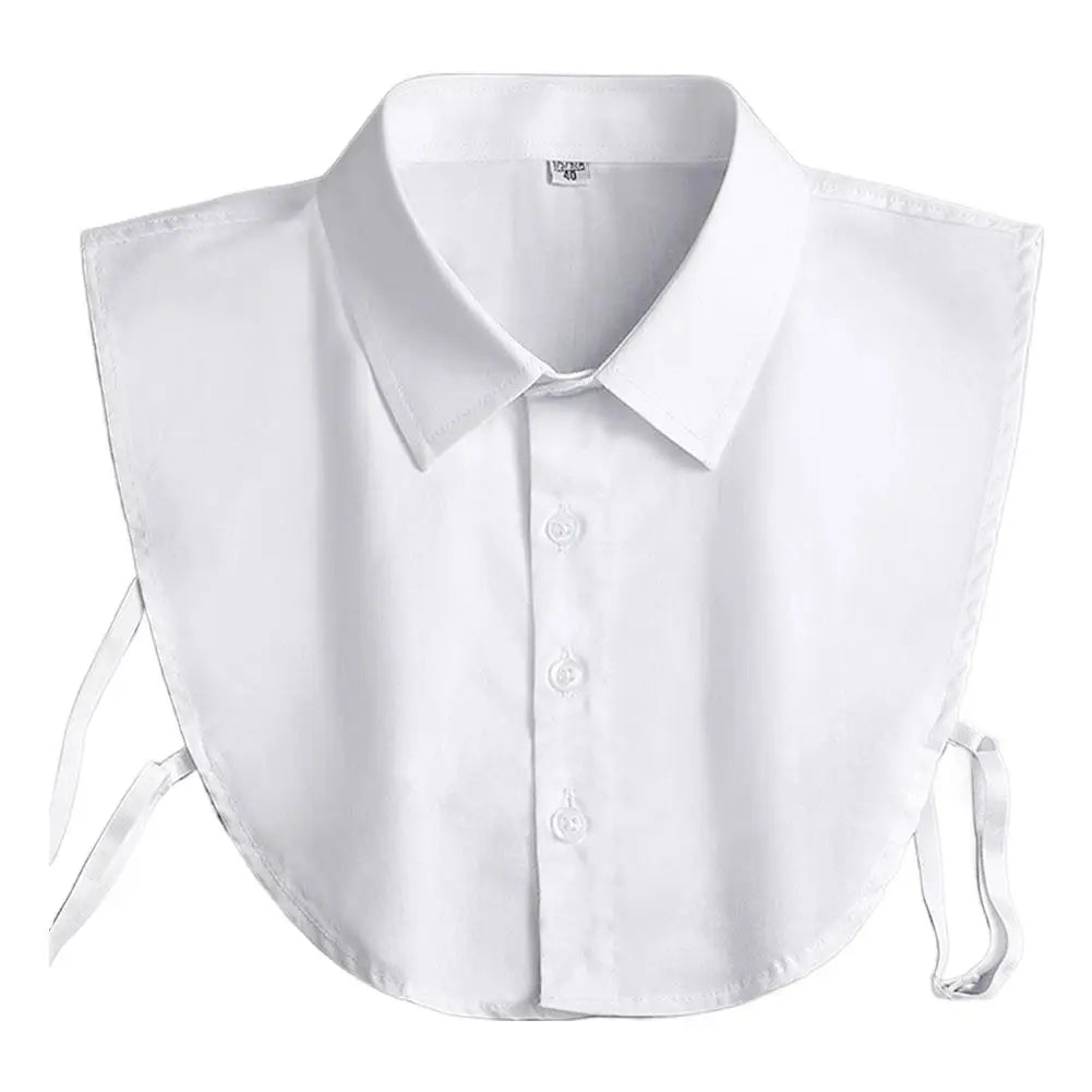 Fake Collar Elegant Ruffle Edge Versatile Adult Exquisite Solid Color Independent Packaging