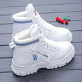 Women's Boots Fashion Velvet Ankle Boots Platform High Top Women  Zapatos